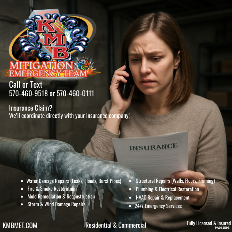 The cold weather is not done yet which is not good for pipes