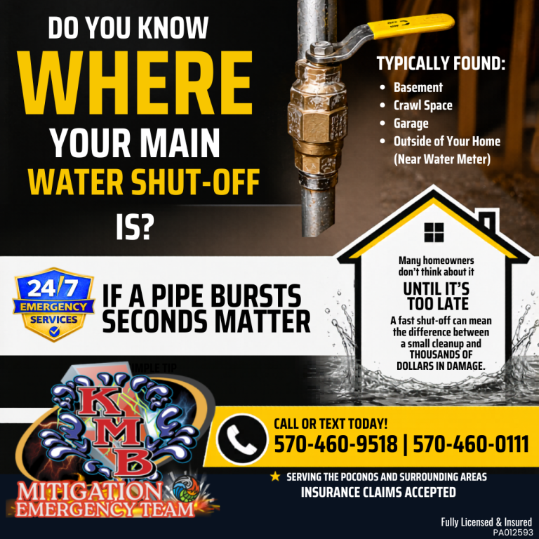 Do you have a shut-off valve?